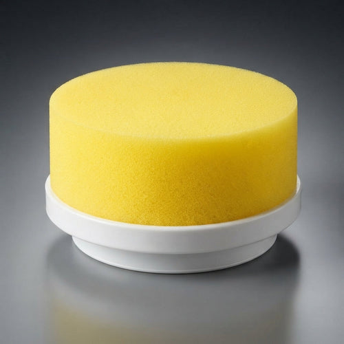 Soft buffing pad head